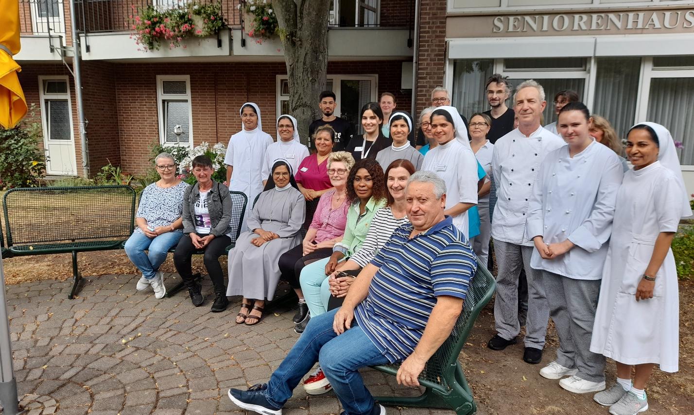 Gruppenfoto mit Hr. Schreiber