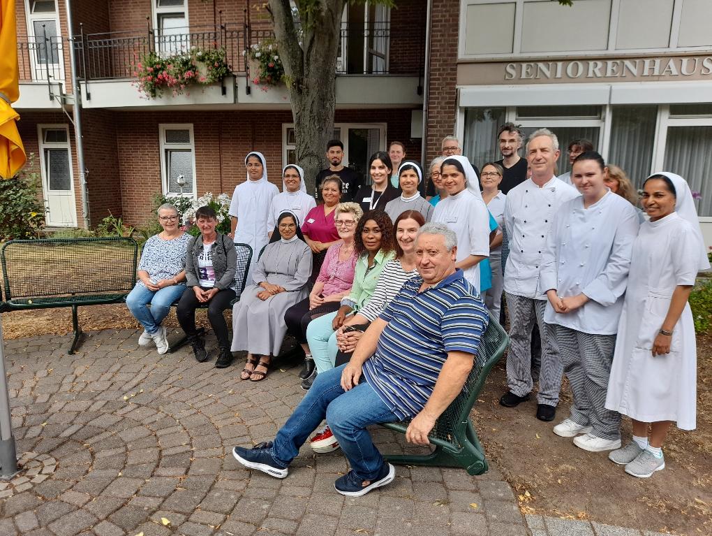Gruppenfoto mit Hr. Schreiber