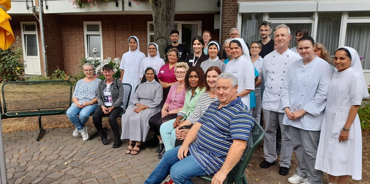 Gruppenfoto mit Hr. Schreiber