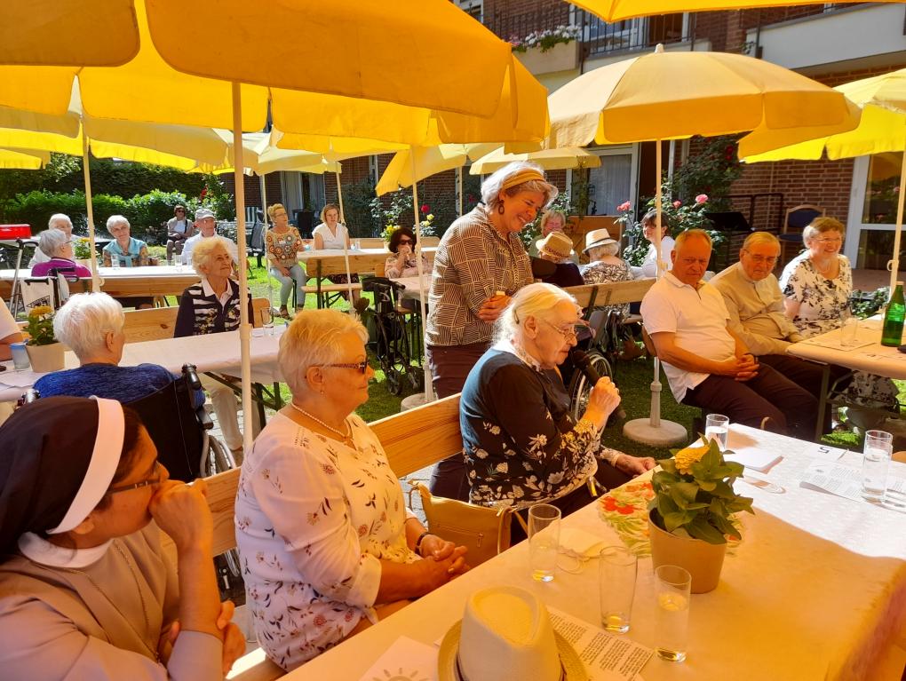 Sommerfest Bewohner