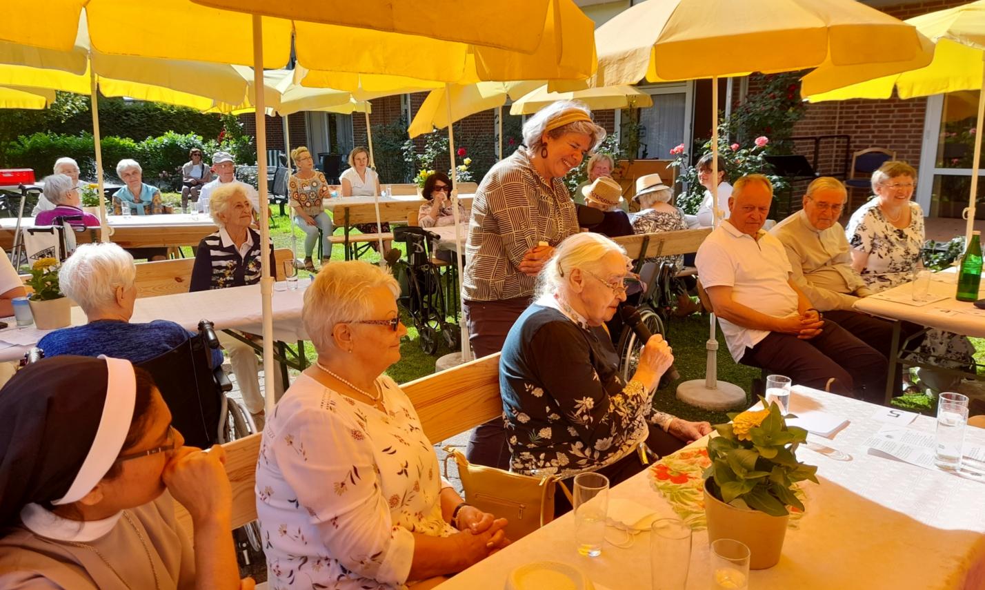 Sommerfest Bewohner