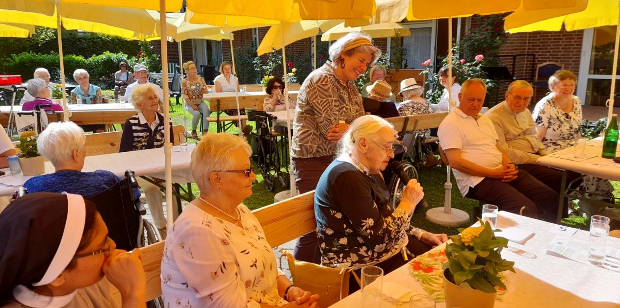 Sommerfest Bewohner