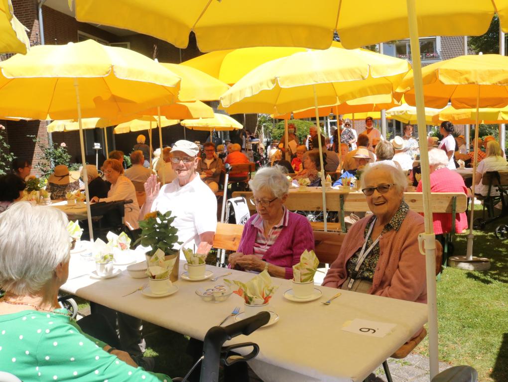 Sommerfest Bewohner