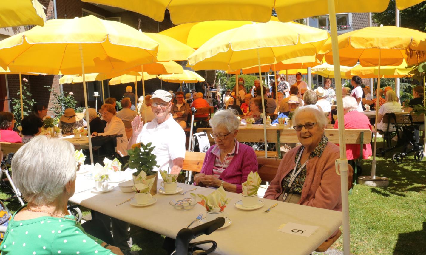 Sommerfest Bewohner