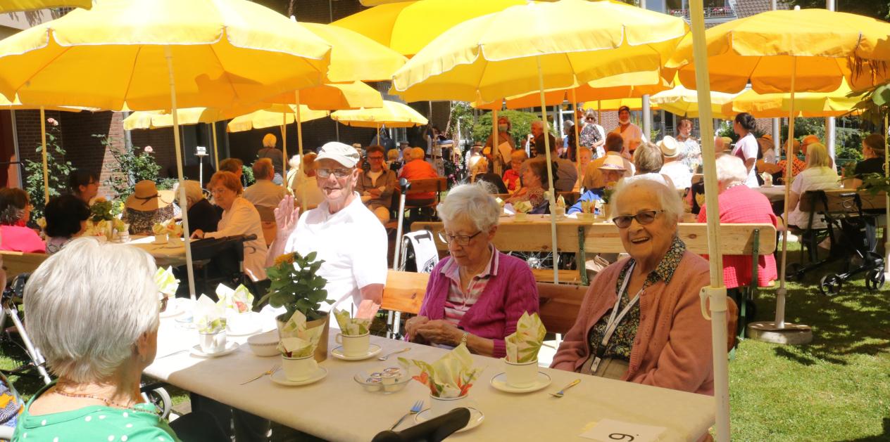 Sommerfest Bewohner